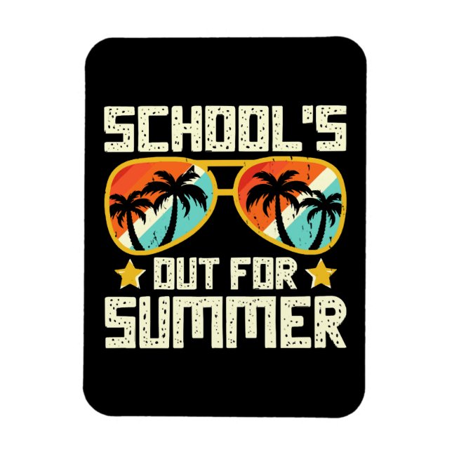 School Out For Summer Magnet (Vertical)