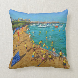 School outing New Quay Wales 2013 Cushion