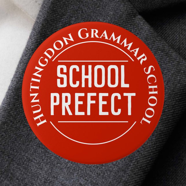School Prefect Badge Button (Creator Uploaded)