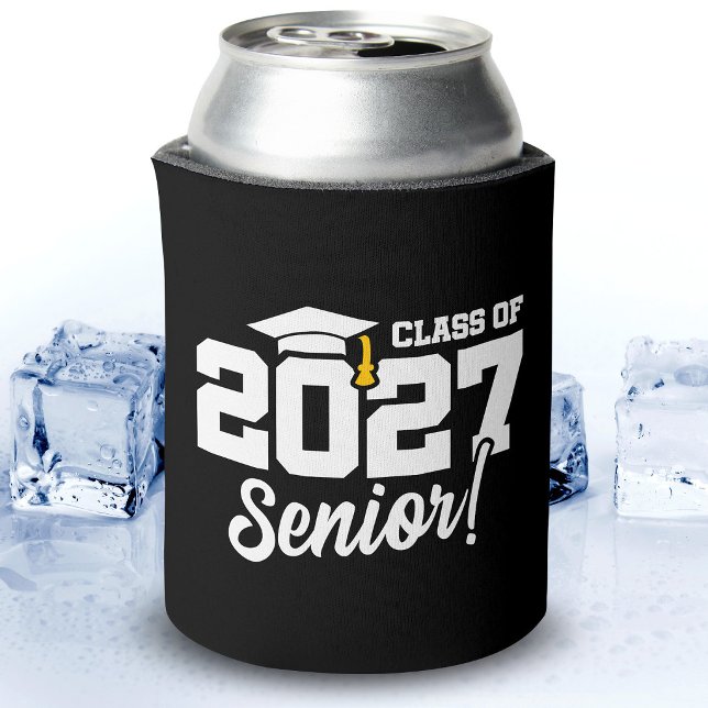 School Pride Graduation Year Senior Class of 2027 Can Cooler (Creator Uploaded)