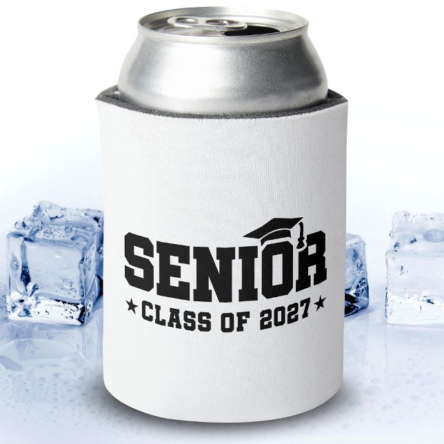 School Pride Graduation Year Senior Class of 2027 Can Cooler (Creator Uploaded)