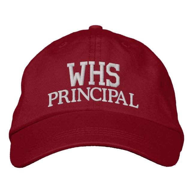 School Principal - Cap (Front)