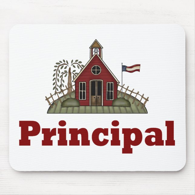 School Principal Mousepad (Front)