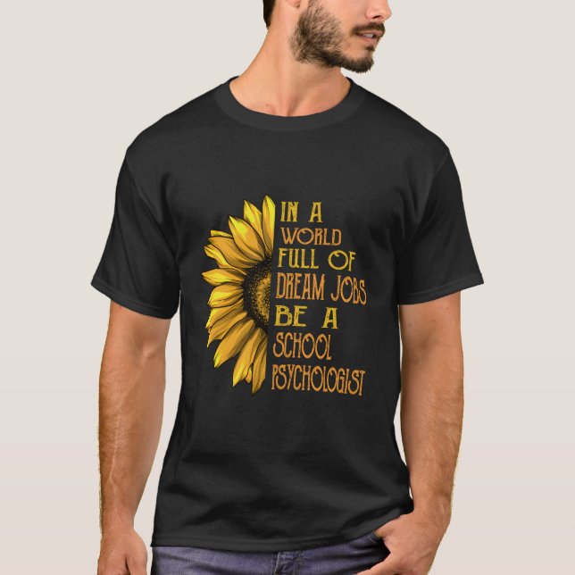 School Psychologiss T-Shirt (Front)