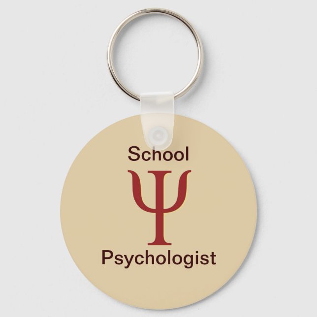 School Psychologist Key Chain (Front)