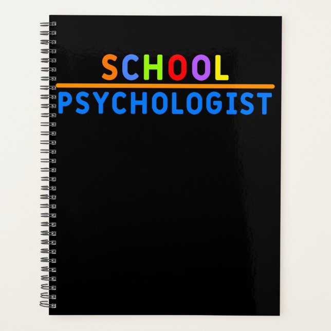 School Psychologist Planner (Front)