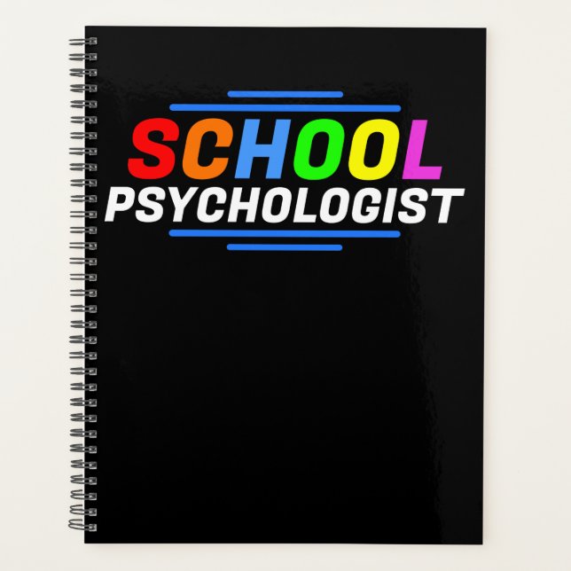 School Psychologist Planner (Front)