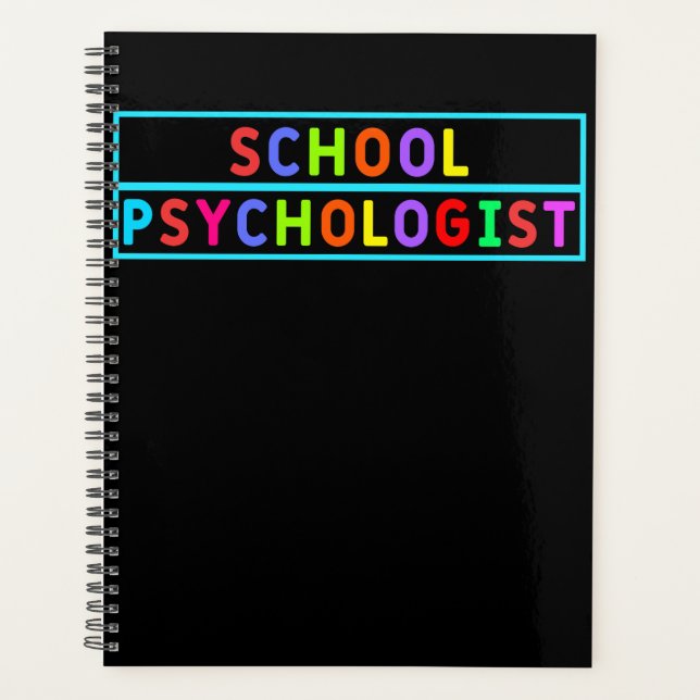 School Psychologist Planner (Front)