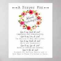 School Psychologist Prayer Art