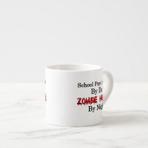 School Psychologist/Zombie Hunter Espresso Cup