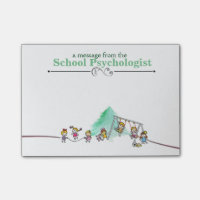 School Psychologist's Post-It Notes
