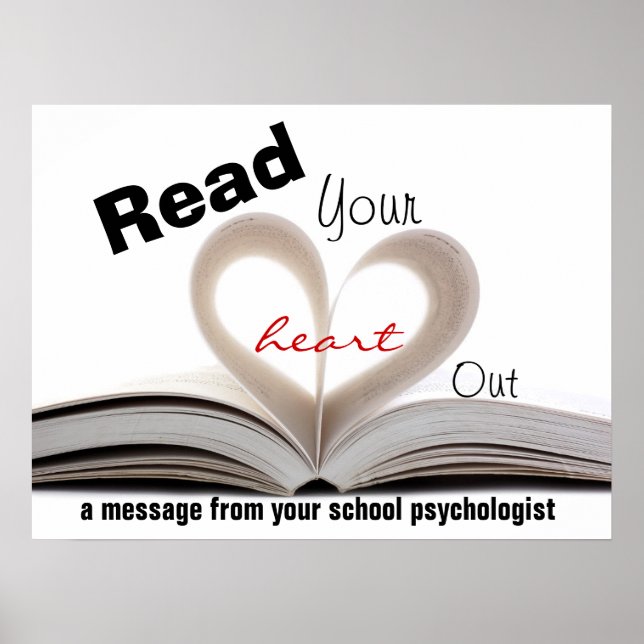 School Psychologists Promoting Literacy Print (Front)