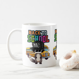 School Racoon Coffee Mug