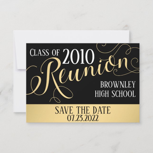 School Reunion Design Invitation (Front)
