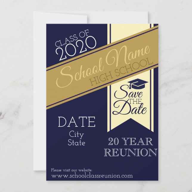 School Reunion Invitation (Front)