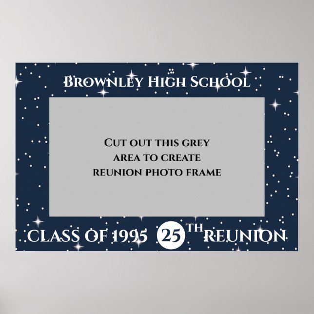 School Reunion photo frame Poster (Front)