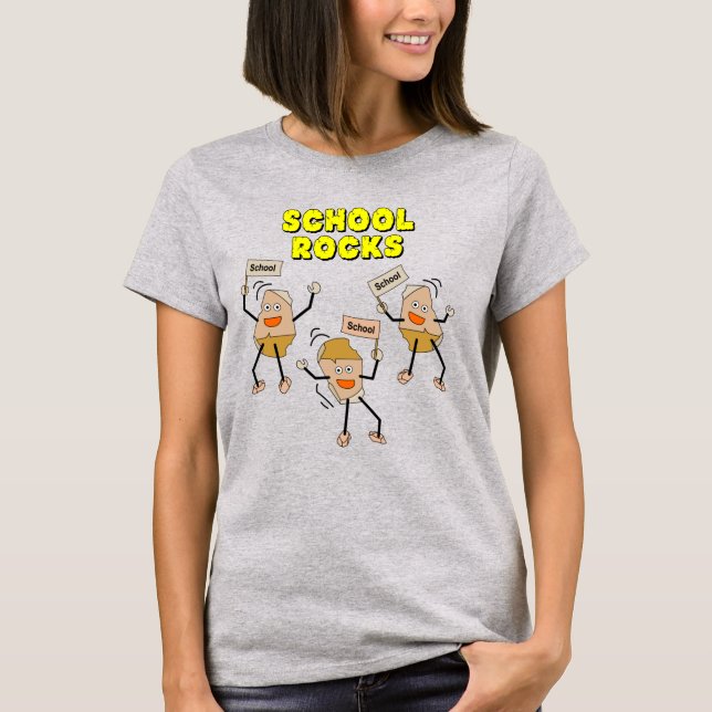 School Rocks T-Shirt (Front)