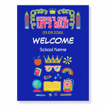"School’s cool let’s rule" motivation quotes 