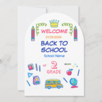 School’s cool let’s rule Second Grade Back school