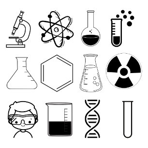School Science Chemistry Class Self-inking Stamp