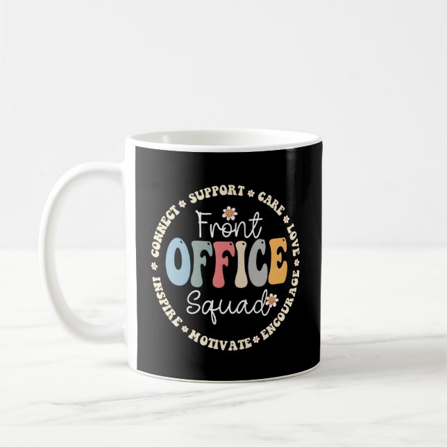 School Secretary Admin Appreciation Front Office S Coffee Mug (Left)