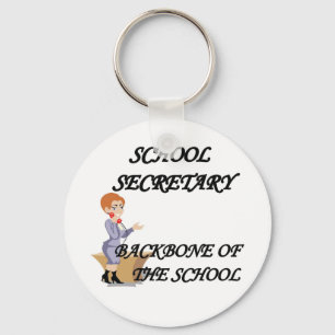 SCHOOL SECRETARY KEY RING