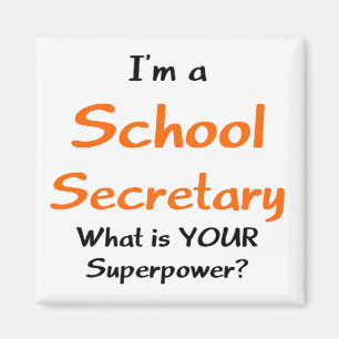 School secretary magnet