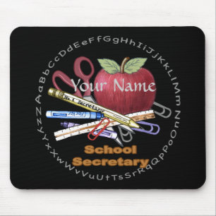 School Secretary Mouse Pad