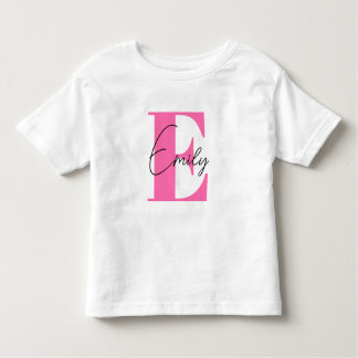 School Shirt for Girl, Custom Girls Name Shirt