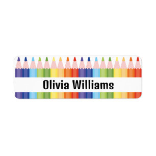 School Simple Colourful Pencils Back to school