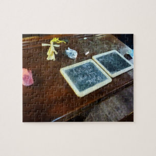 School Slates Jigsaw Puzzle
