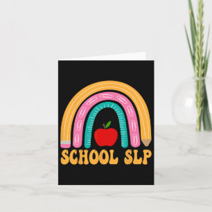 School Slp Rainbow Pencil Women Ck To School Appre Card
