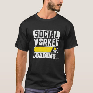School Social Work Month Hands Social Workerloadin T-Shirt