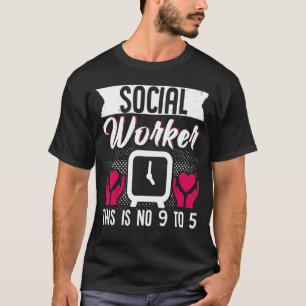 School Social Work Month Hands Social Workerthis I T-Shirt