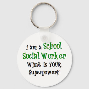 school social worker key ring