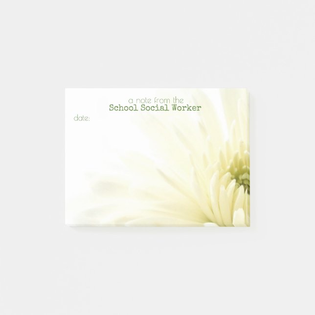 School Social Worker Post-It Note (Front)