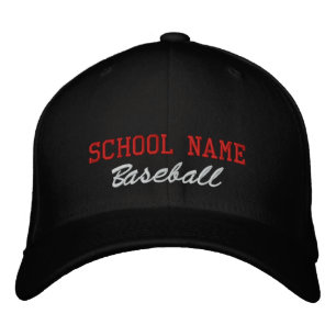 School Spirit Baseball- Embroidered Hat