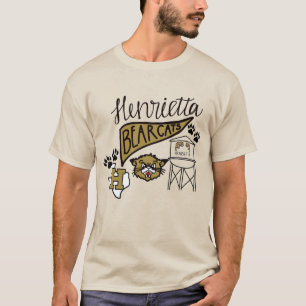 School Spirit Button T-Shirt