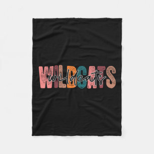 School Sports Fan Team Spirit  Fleece Blanket