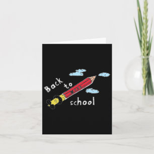 School Starts Again Card