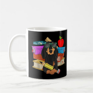 School Student Wiener Sausage Dog Dachshund Coffee Mug