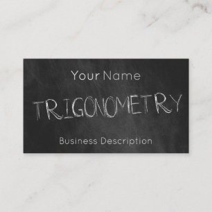 School subject Business Card