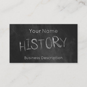 School subject Business Card