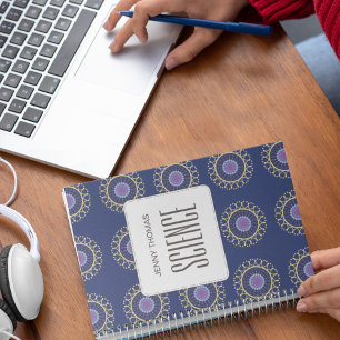 School Subject Student Name Personalised Notebook