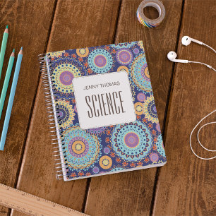 School Subject Student Personalised Notebook