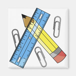 School Supplies Magnet