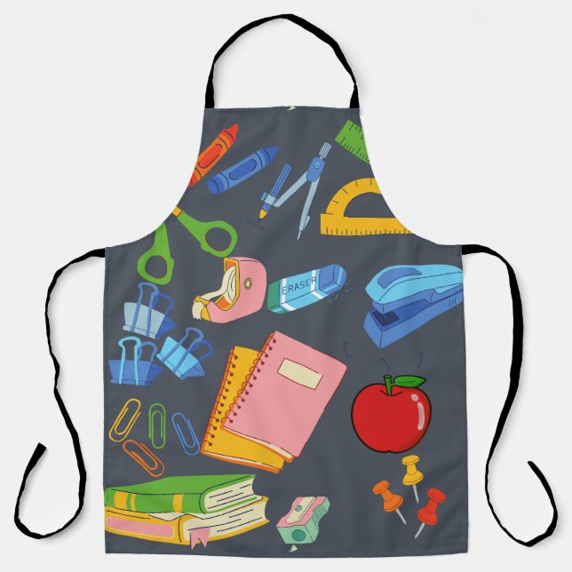 SCHOOL SUPPLY APRON (Front)