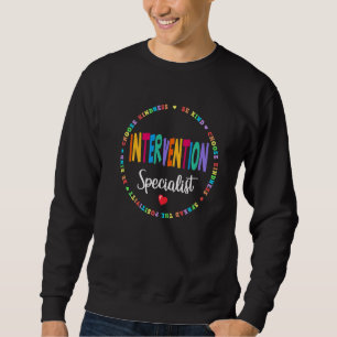 School Support Team Reading Teacher Intervention S Sweatshirt
