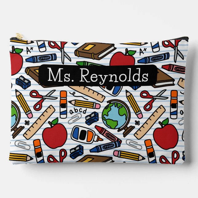 School Teacher Accessory Pouch (Front)