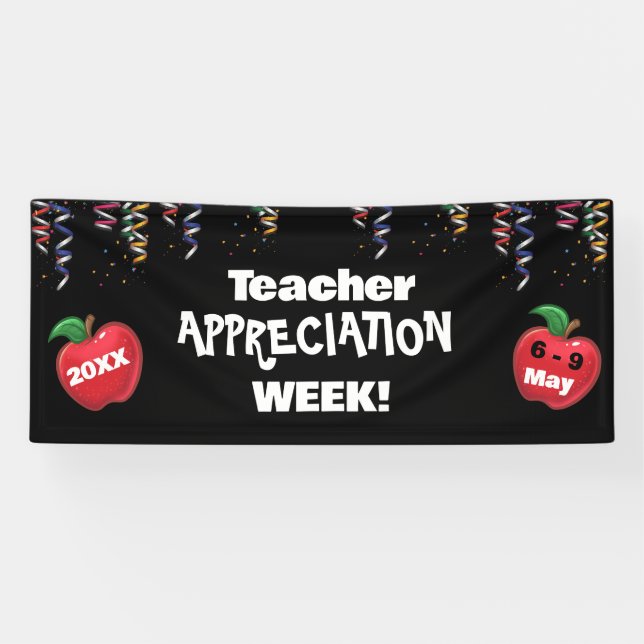 School Teacher Appreciation  Week Banner (Horizontal)